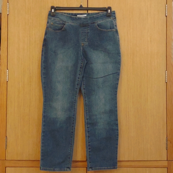 Westbound Denim - PETITES Pull On Denim Jeans SZ 8PS By Westbound
